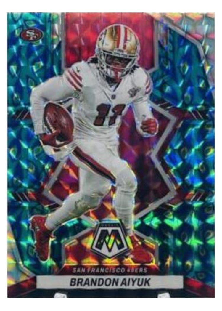2022 Panini Mosaic Base Set Brandon Aiyuk #178 card