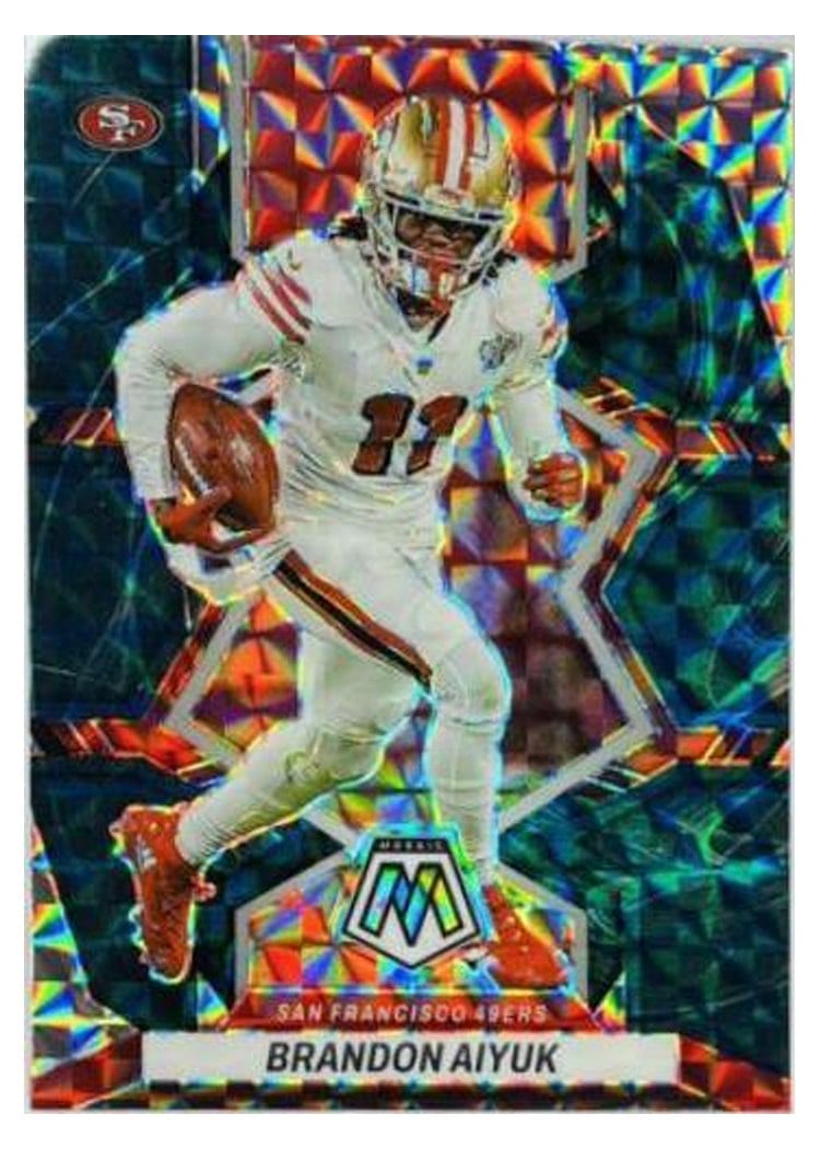 2022 Panini Mosaic Base Set Brandon Aiyuk #178 card