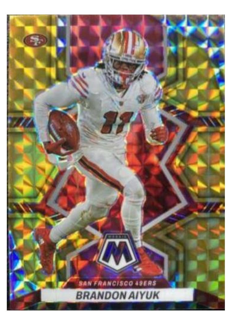 2022 Panini Mosaic Base Set Brandon Aiyuk #178 card