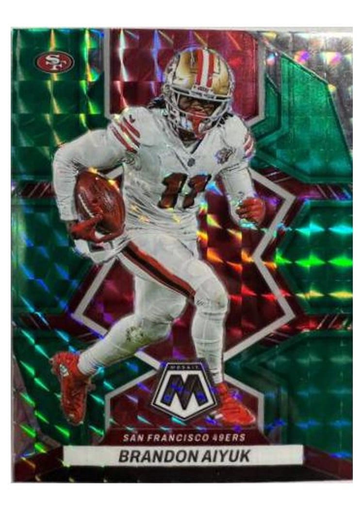 2022 Panini Mosaic Base Set Brandon Aiyuk #178 card