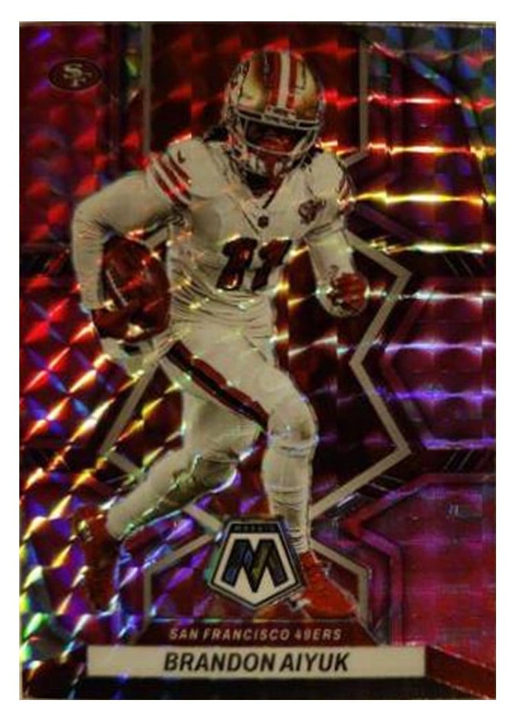 2022 Panini Mosaic Base Set Brandon Aiyuk #178 card