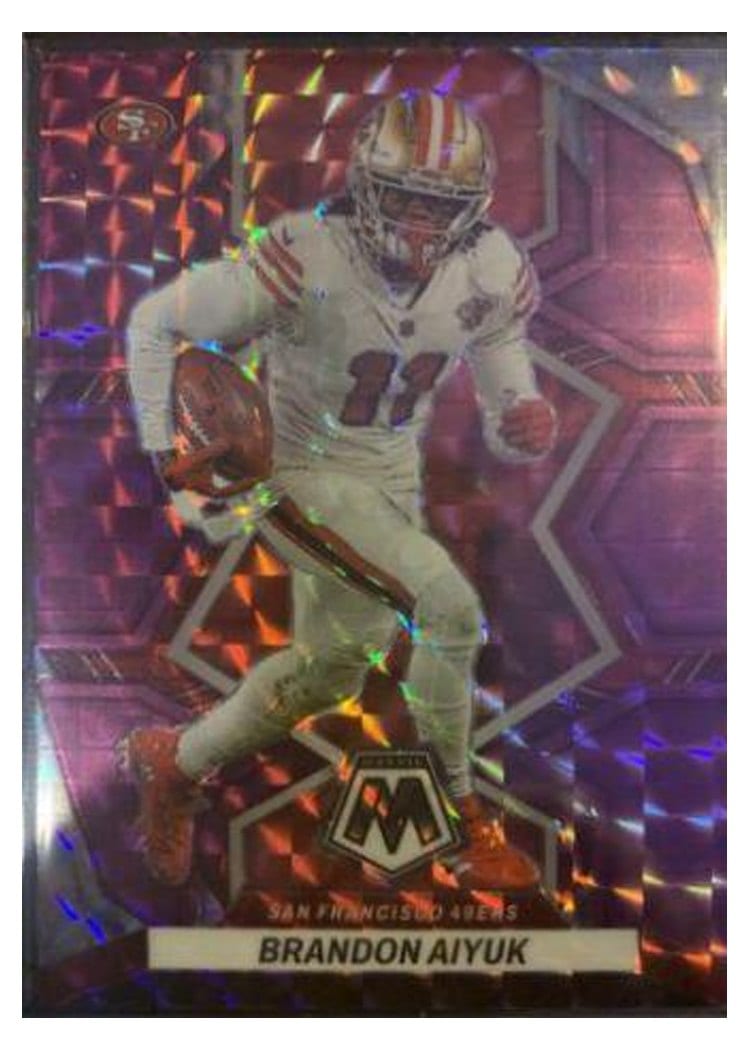 2022 Panini Mosaic Base Set Brandon Aiyuk #178 card