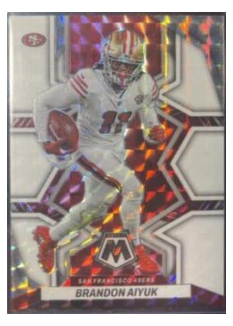 2022 Panini Mosaic Base Set Brandon Aiyuk #178 card