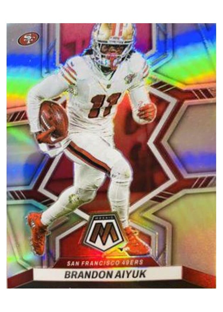 2022 Panini Mosaic Base Set Brandon Aiyuk #178 card