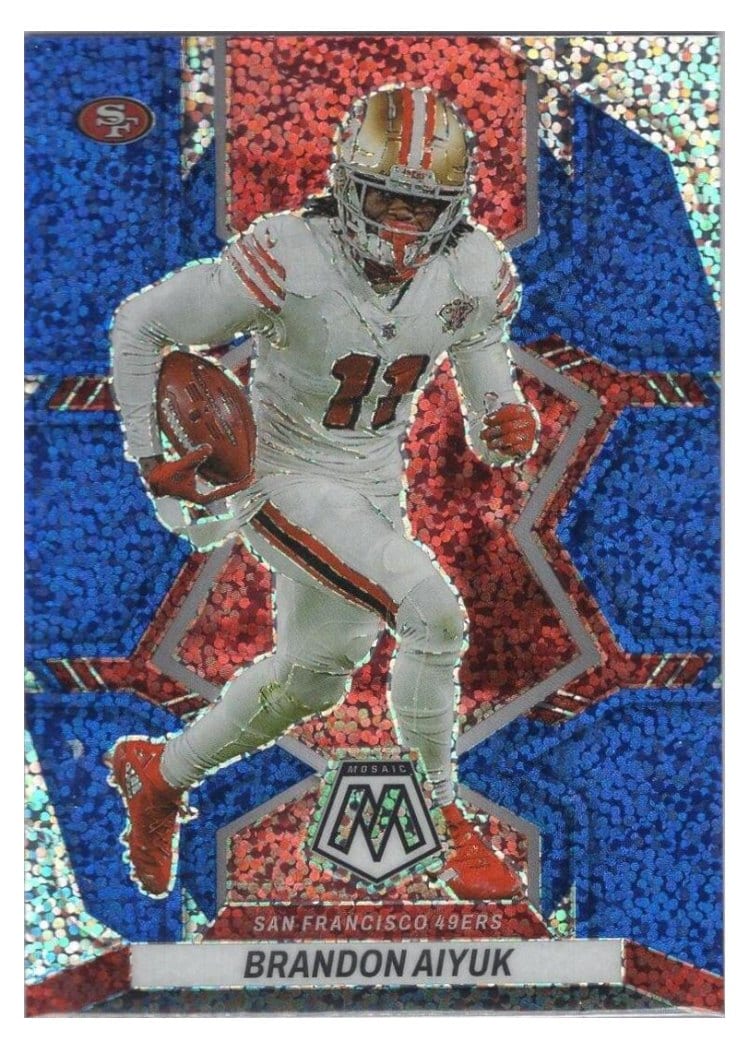 2022 Panini Mosaic Base Set Brandon Aiyuk #178 card