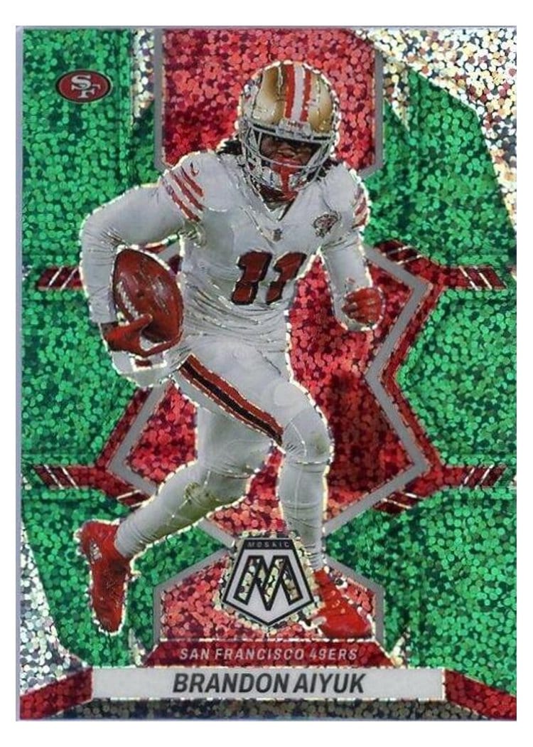 2022 Panini Mosaic Base Set Brandon Aiyuk #178 card