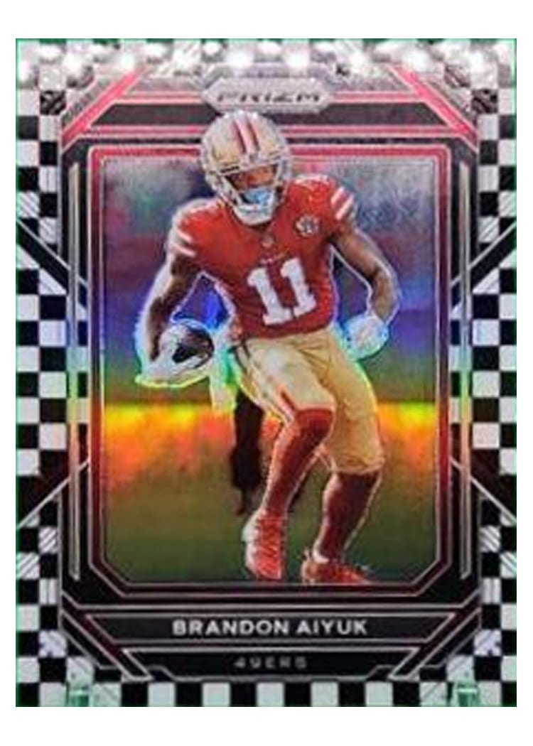 2022 Panini Prizm Base Set Brandon Aiyuk #266 card