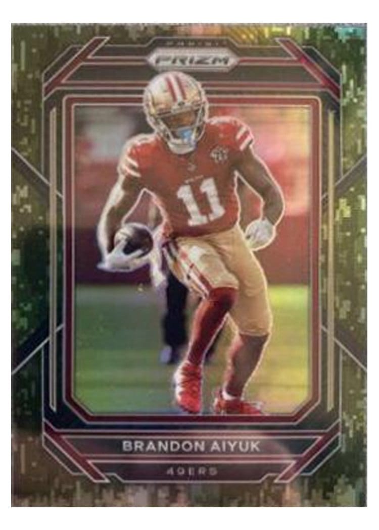 2022 Panini Prizm Base Set Brandon Aiyuk #266 card