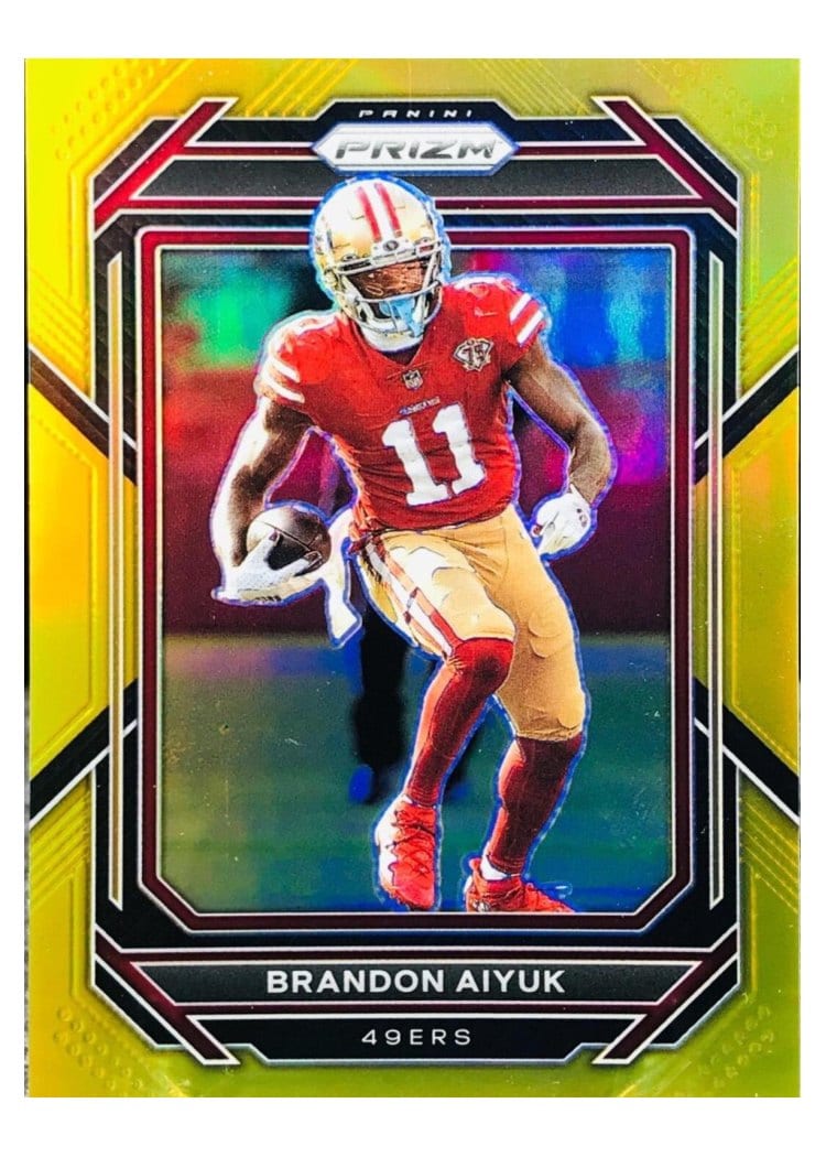 2022 Panini Prizm Base Set Brandon Aiyuk #266 card