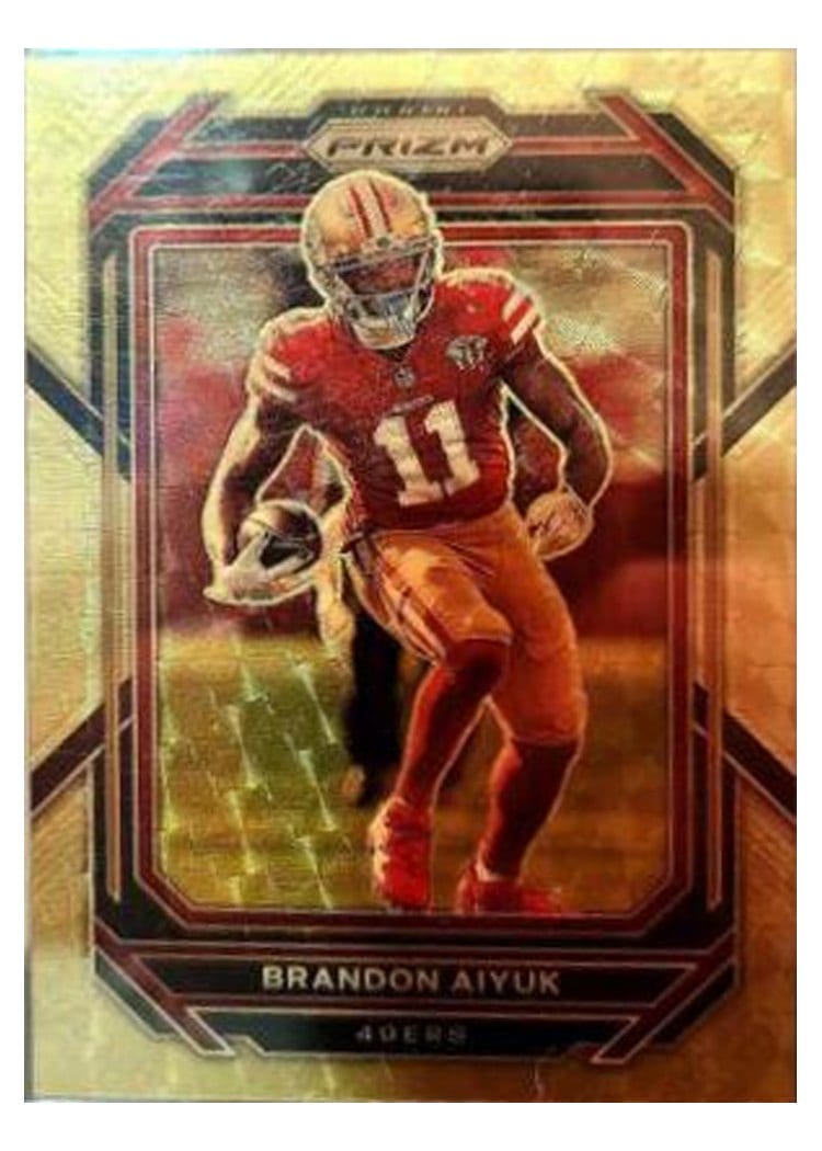 2022 Panini Prizm Base Set Brandon Aiyuk #266 card