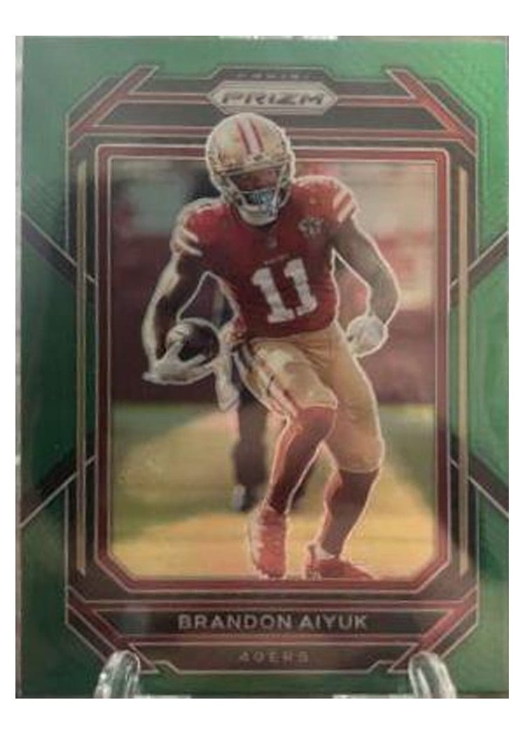 2022 Panini Prizm Base Set Brandon Aiyuk #266 card