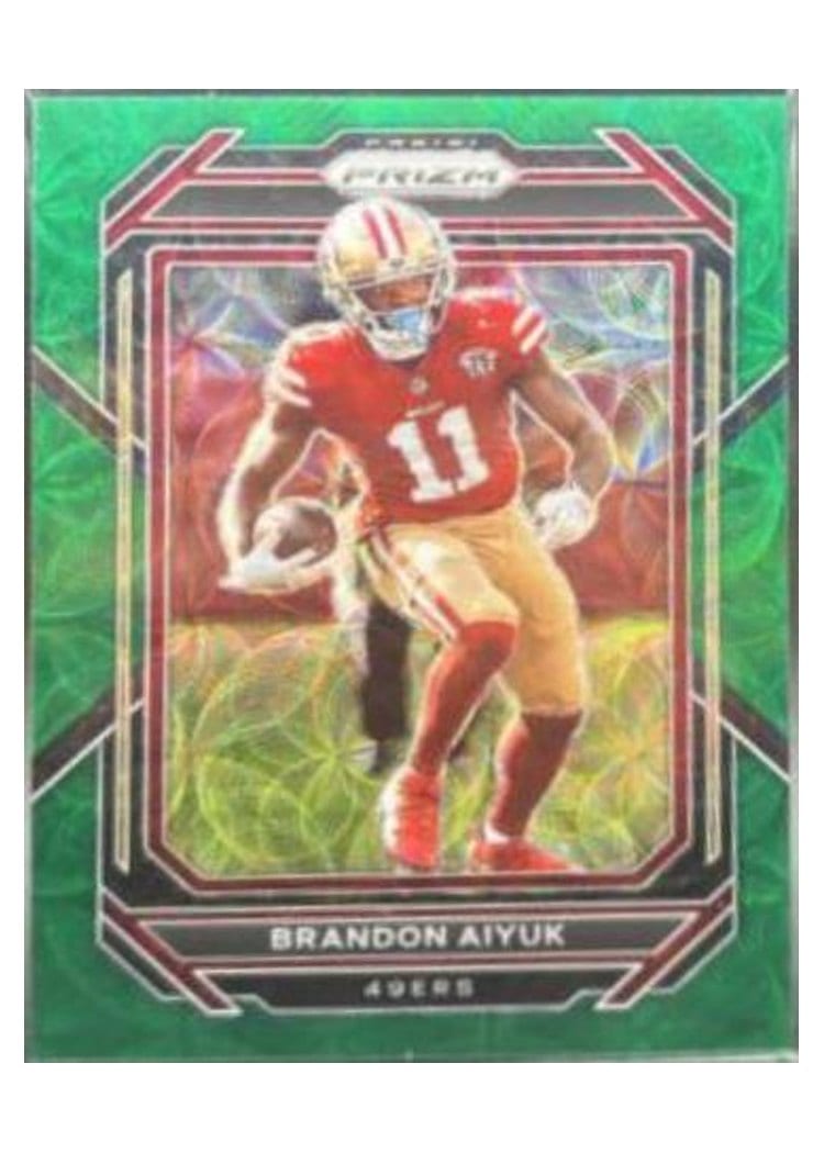 2022 Panini Prizm Base Set Brandon Aiyuk #266 card