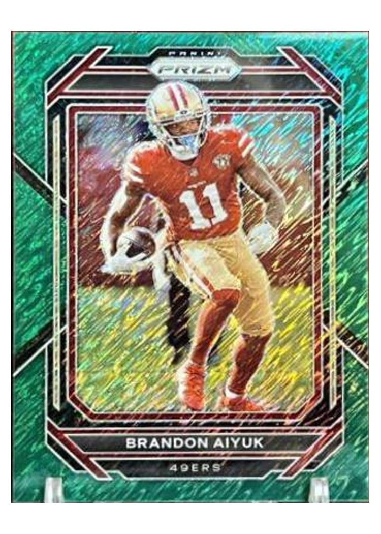 2022 Panini Prizm Base Set Brandon Aiyuk #266 card