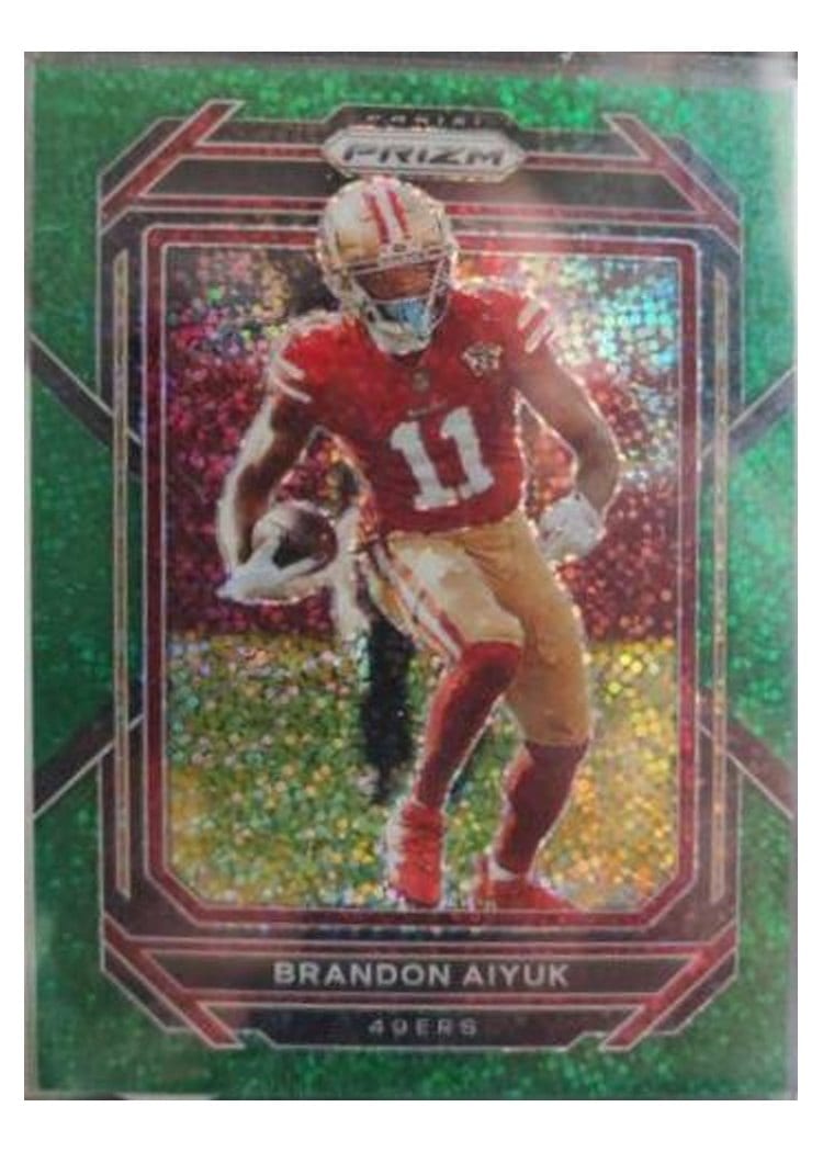 2022 Panini Prizm Base Set Brandon Aiyuk #266 card