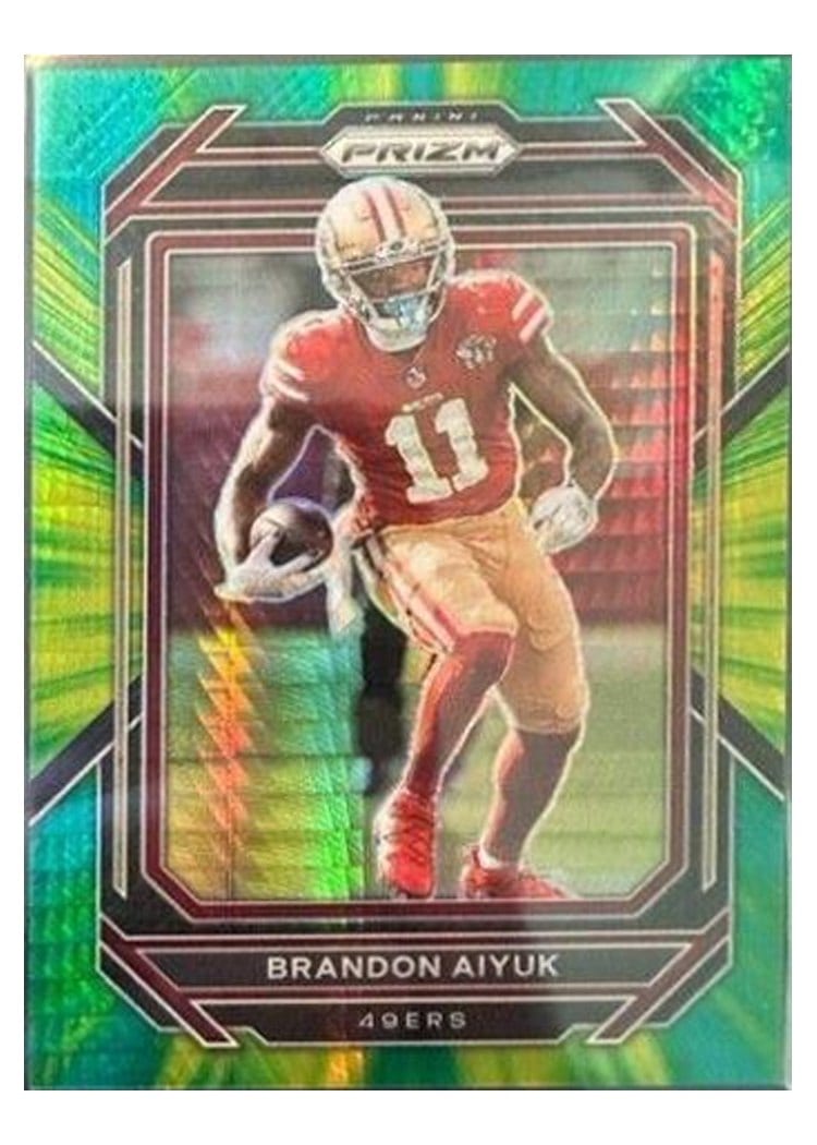2022 Panini Prizm Base Set Brandon Aiyuk #266 card