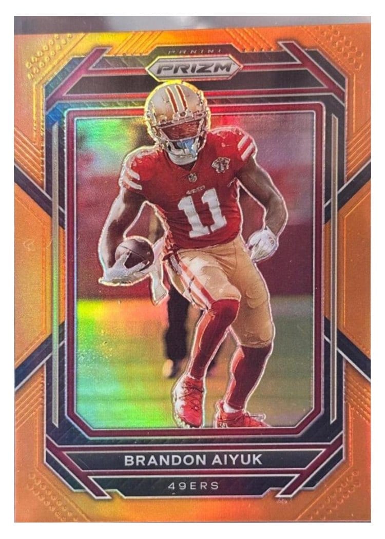 2022 Panini Prizm Base Set Brandon Aiyuk #266 card
