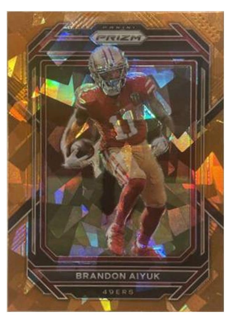 2022 Panini Prizm Base Set Brandon Aiyuk #266 card