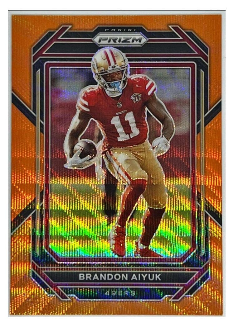 2022 Panini Prizm Base Set Brandon Aiyuk #266 card