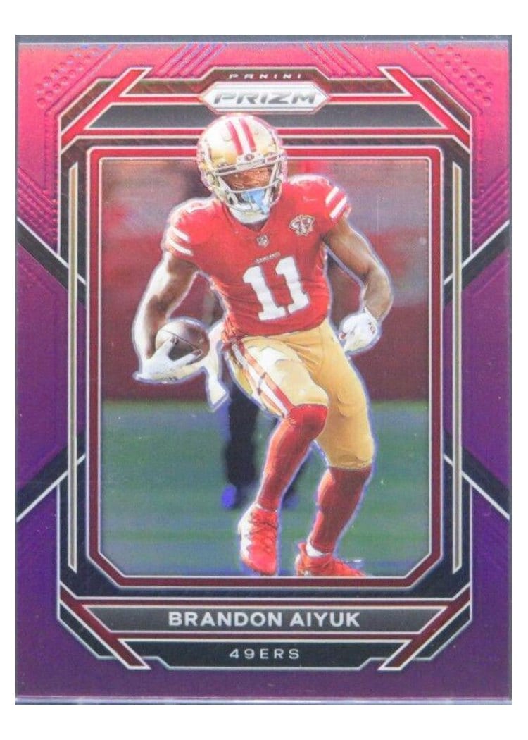 2022 Panini Prizm Base Set Brandon Aiyuk #266 card