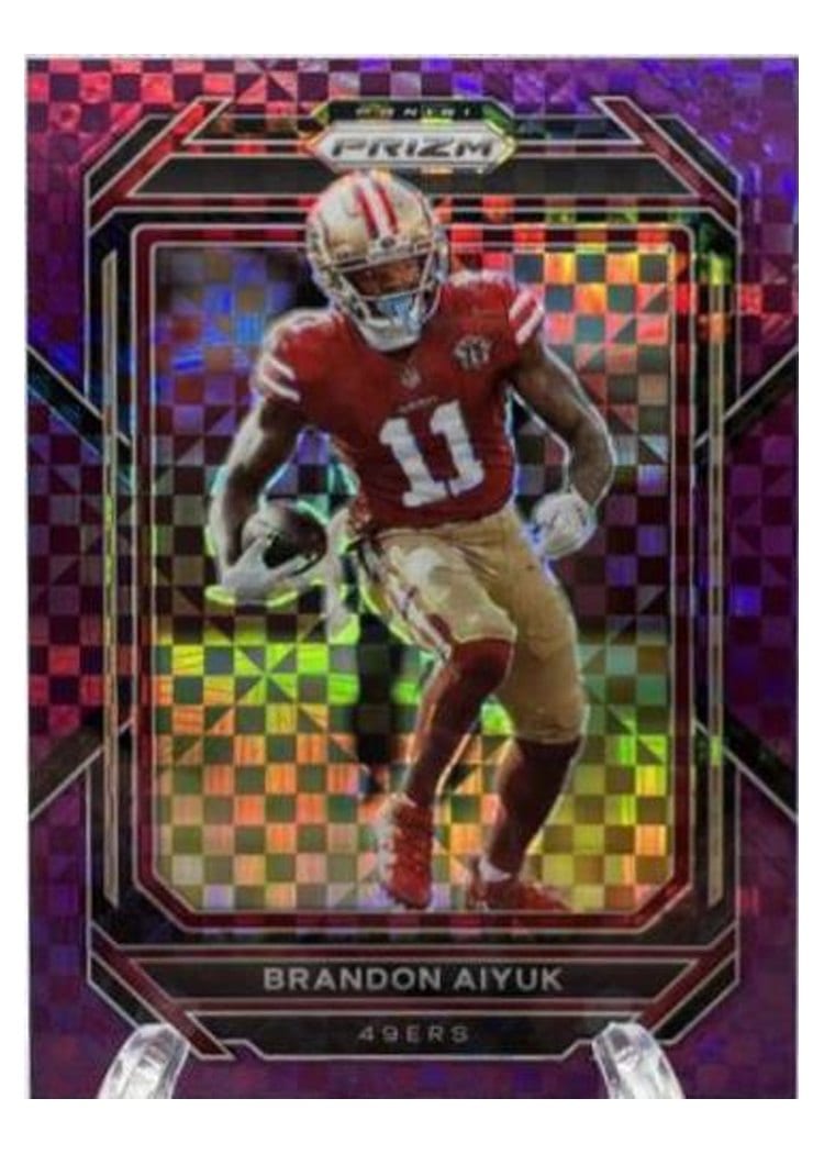 2022 Panini Prizm Base Set Brandon Aiyuk #266 card