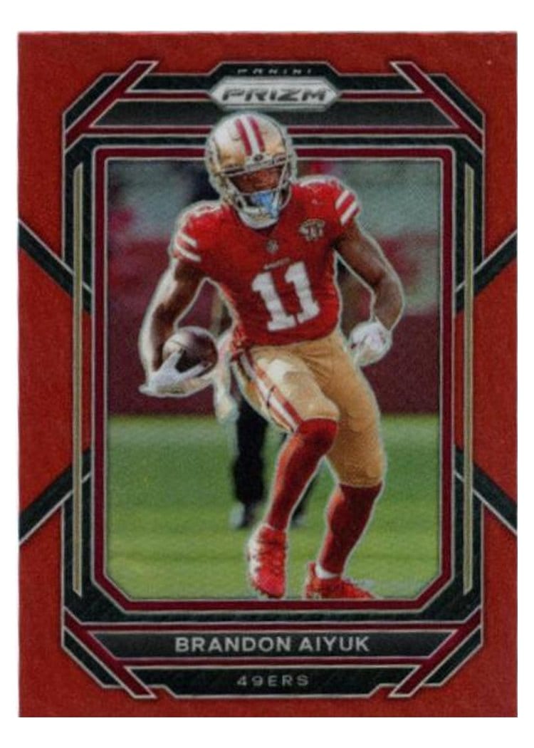 2022 Panini Prizm Base Set Brandon Aiyuk #266 card