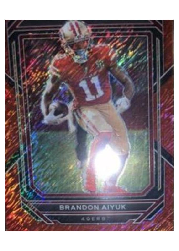 2022 Panini Prizm Base Set Brandon Aiyuk #266 card