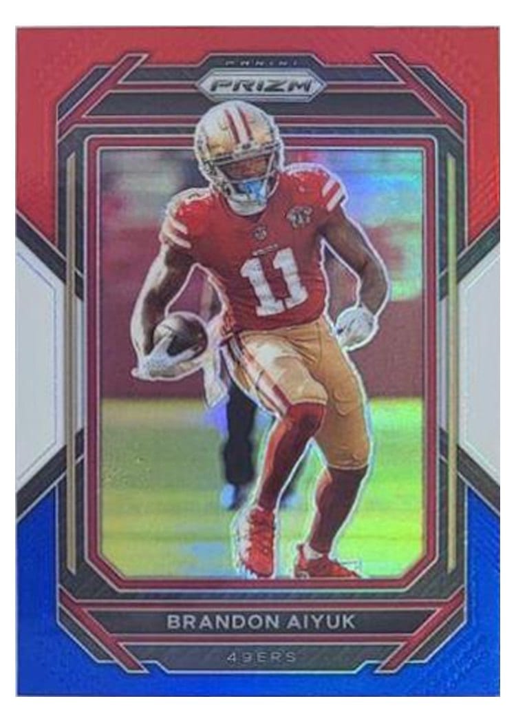 2022 Panini Prizm Base Set Brandon Aiyuk #266 card