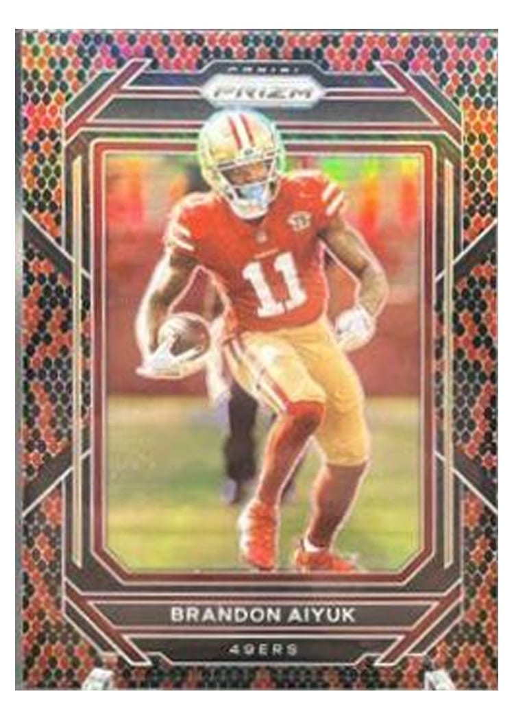 2022 Panini Prizm Base Set Brandon Aiyuk #266 card