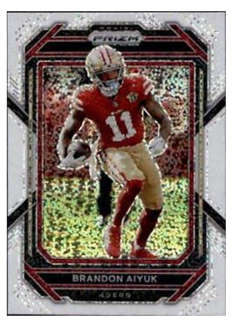 2022 Panini Prizm Base Set Brandon Aiyuk #266 card