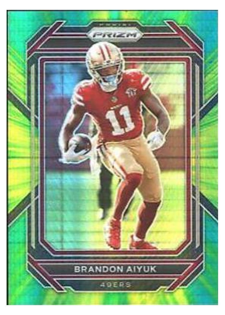 2022 Panini Prizm Base Set Brandon Aiyuk #266 card