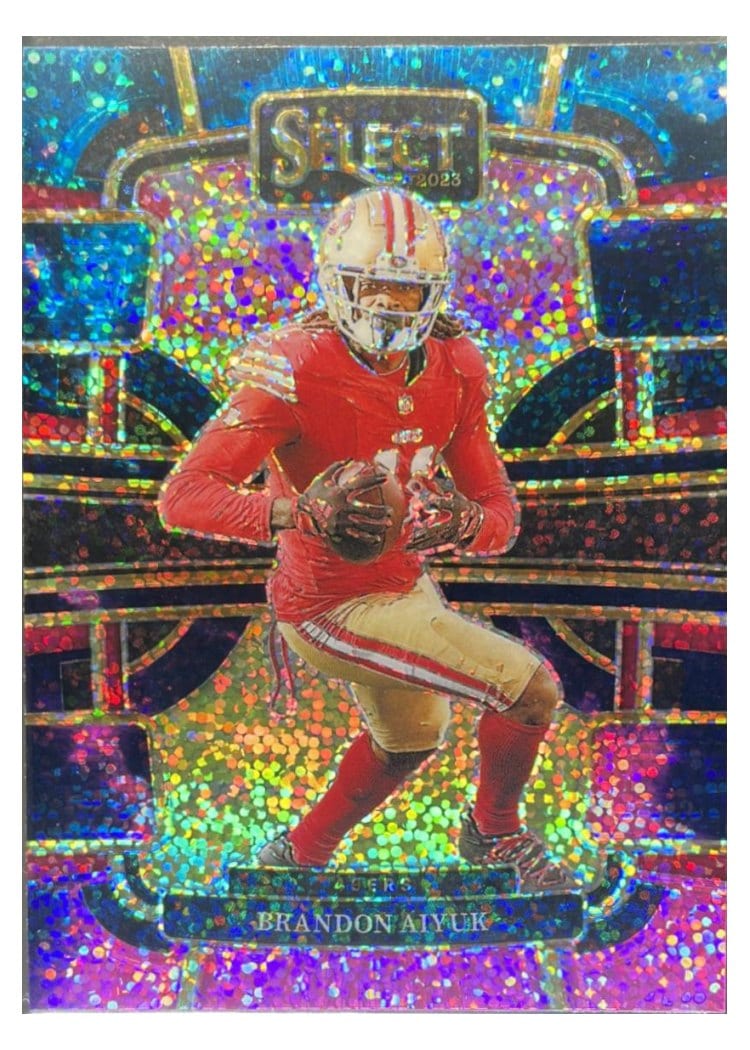 2023 Panini Select Base Set Brandon Aiyuk #89 card