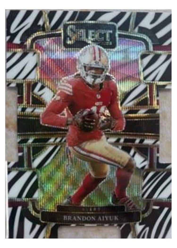 2023 Panini Select Base Set Brandon Aiyuk #89 card