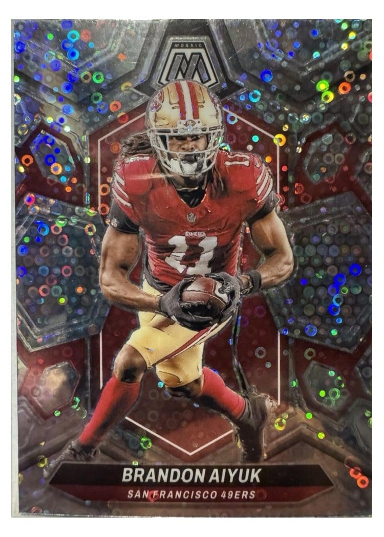 2024 Panini Mosaic Base Set Brandon Aiyuk #193 card