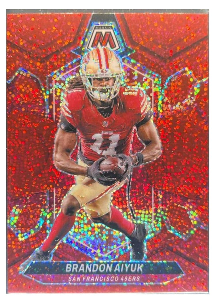 2024 Panini Mosaic Base Set Brandon Aiyuk #193 card