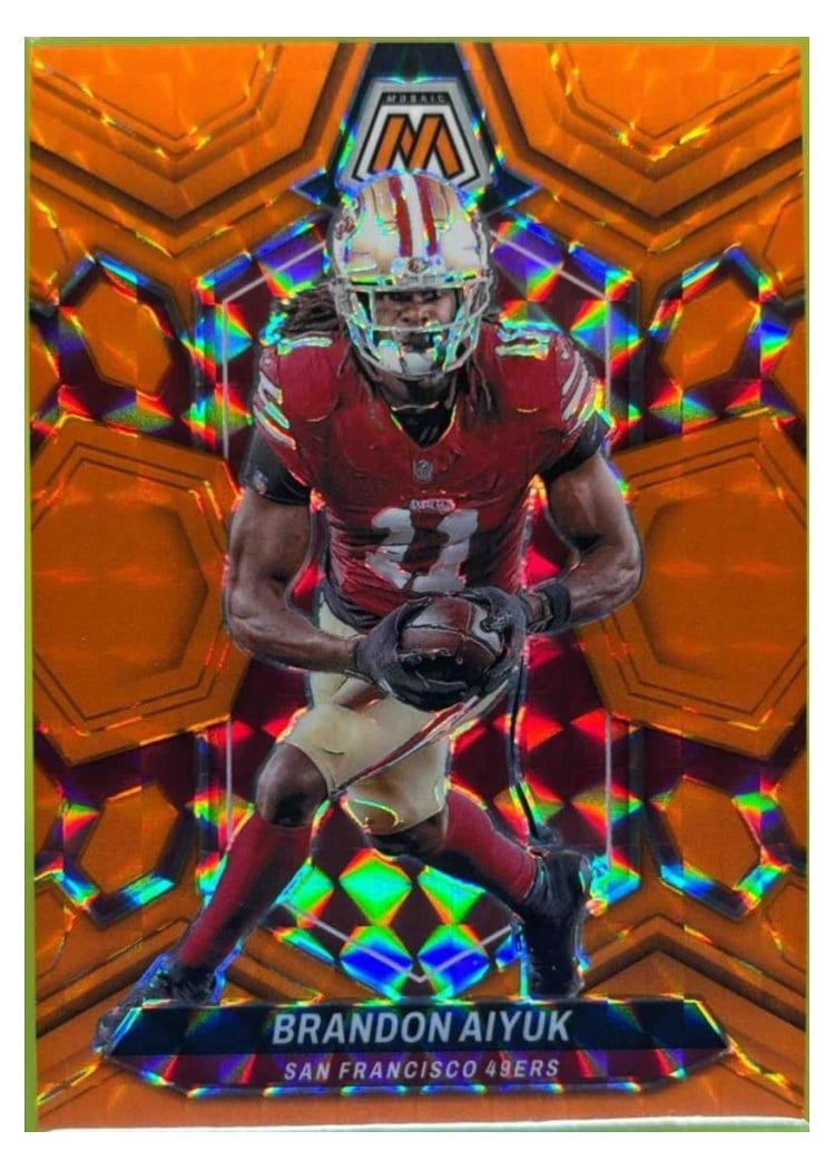 2024 Panini Mosaic Base Set Brandon Aiyuk #193 card