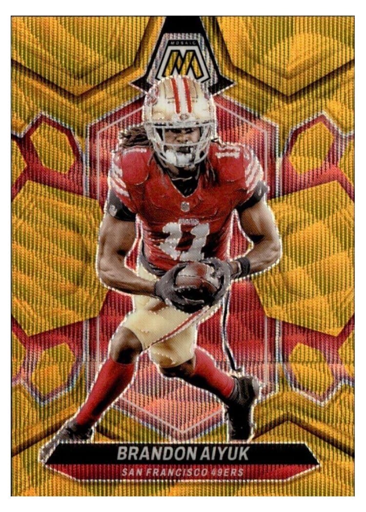 2024 Panini Mosaic Base Set Brandon Aiyuk #193 card