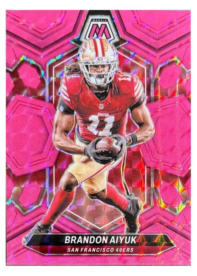 2024 Panini Mosaic Base Set Brandon Aiyuk #193 card