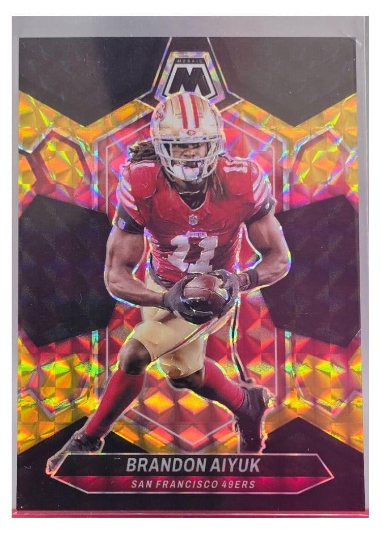 2024 Panini Mosaic Base Set Brandon Aiyuk #193 card