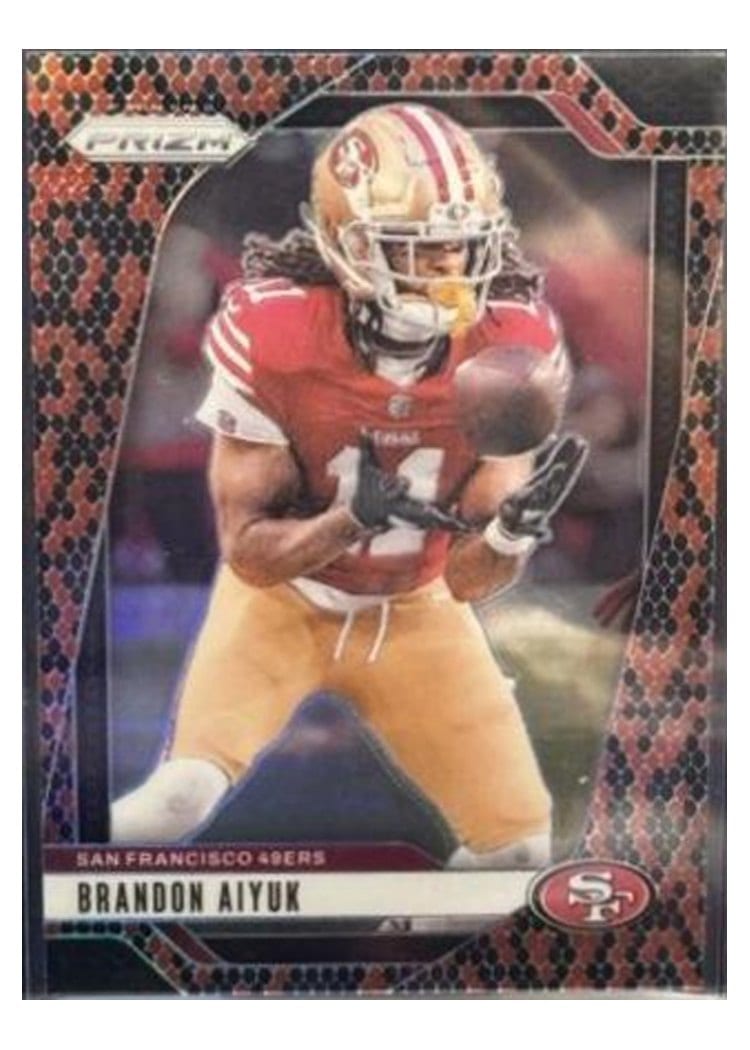2024 Panini Prizm Base Set Brandon Aiyuk #251 card