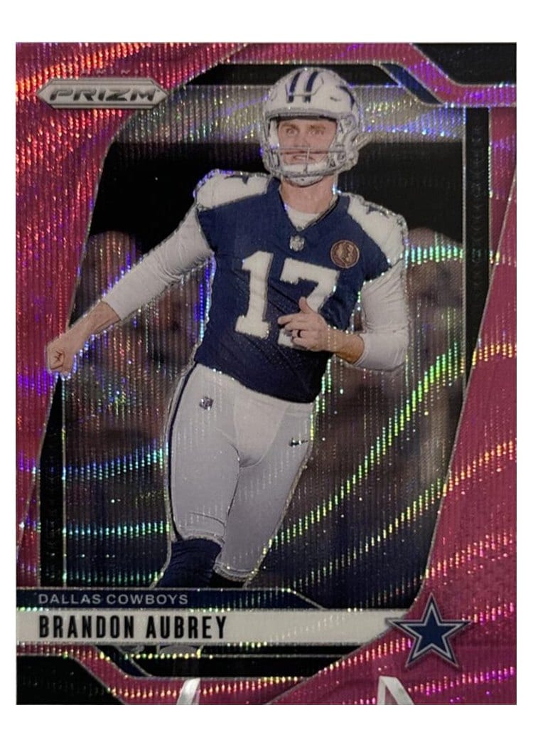 2024 Panini Prizm Base Set Brandon Aubrey #79 card