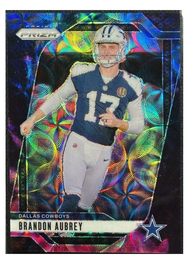 2024 Panini Prizm Base Set Brandon Aubrey #79 card