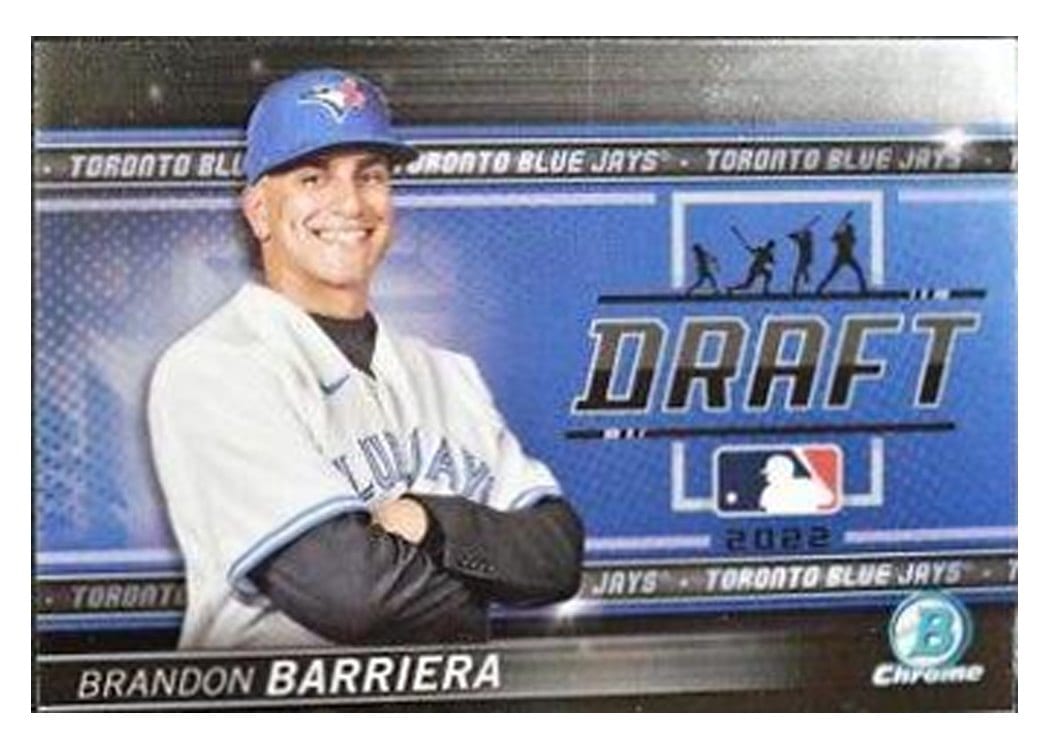 2022 Bowman Draft Draft Night Brandon Barriera #BDN-8 card