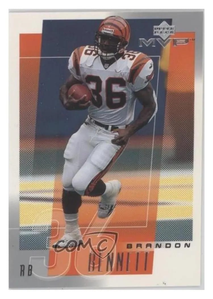 2001 Upper Deck MVP Brandon Bennett #56 card