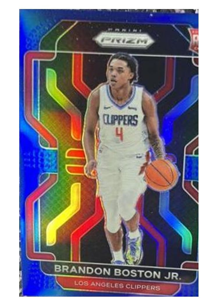 2021-22 Panini Prizm Base Set Brandon Boston Jr. #330 card