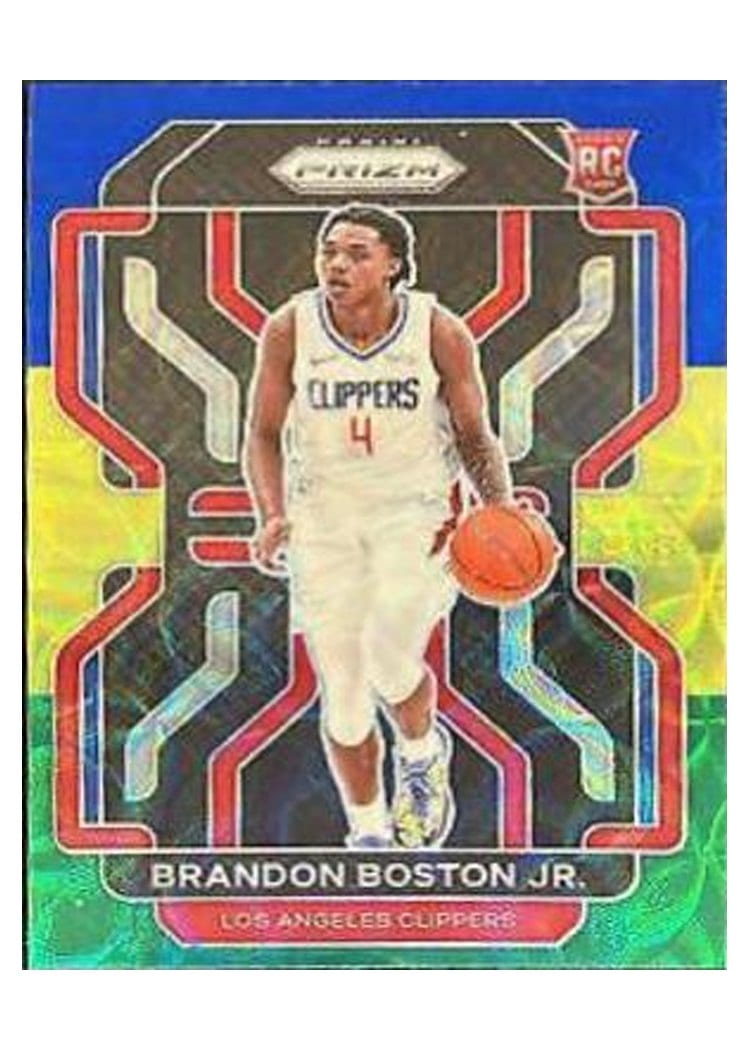 2021-22 Panini Prizm Base Set Brandon Boston Jr. #330 card