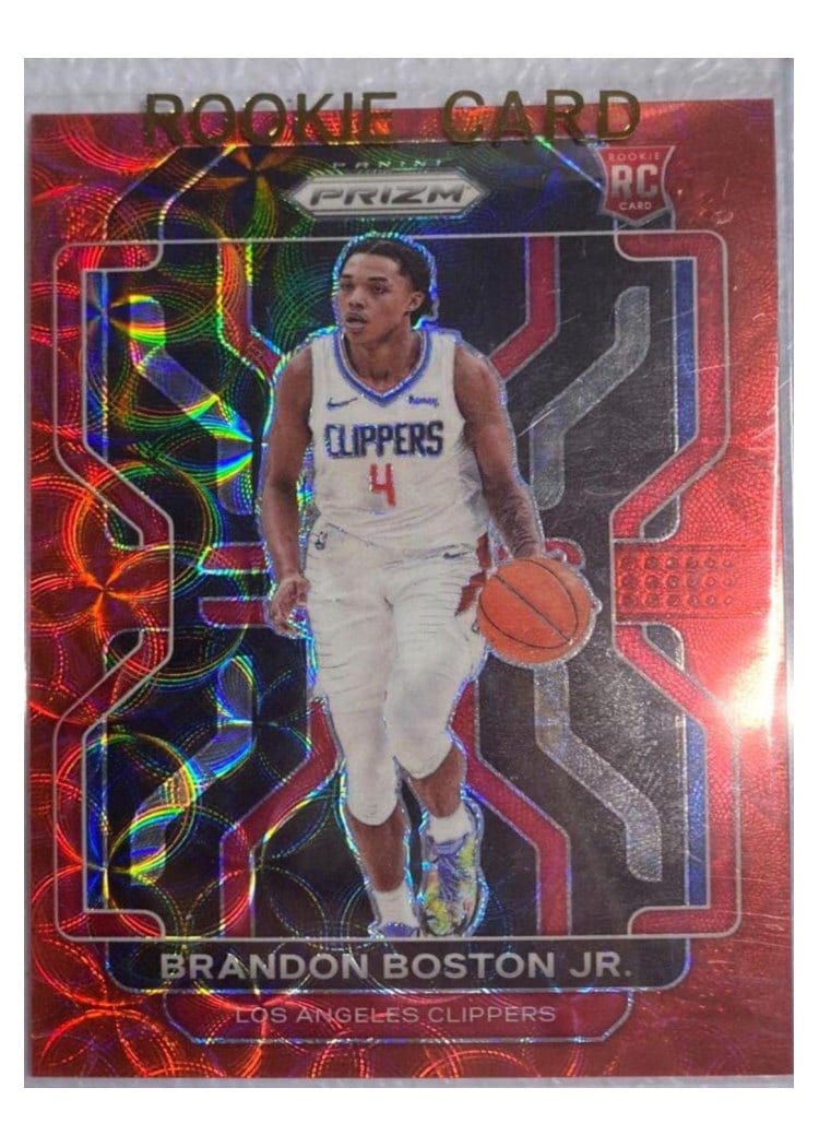 2021-22 Panini Prizm Base Set Brandon Boston Jr. #330 card