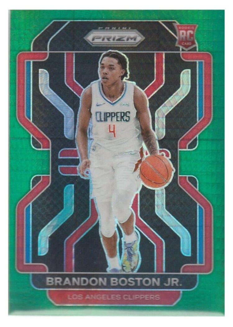 2021-22 Panini Prizm Base Set Brandon Boston Jr. #330 card