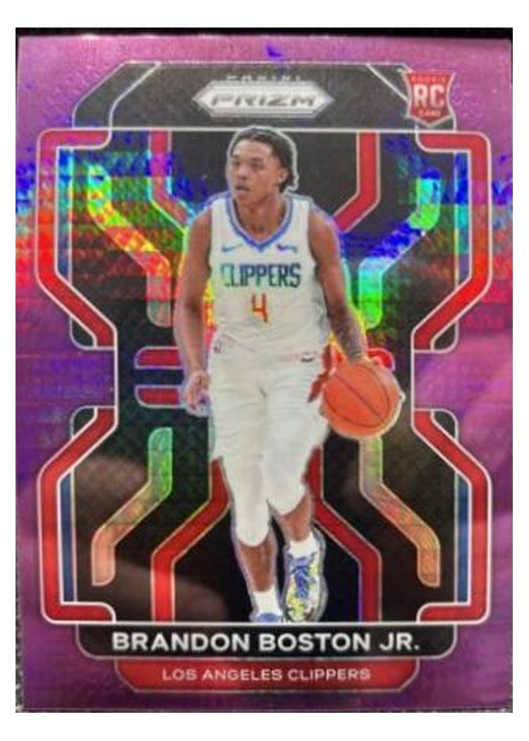 2021-22 Panini Prizm Base Set Brandon Boston Jr. #330 card