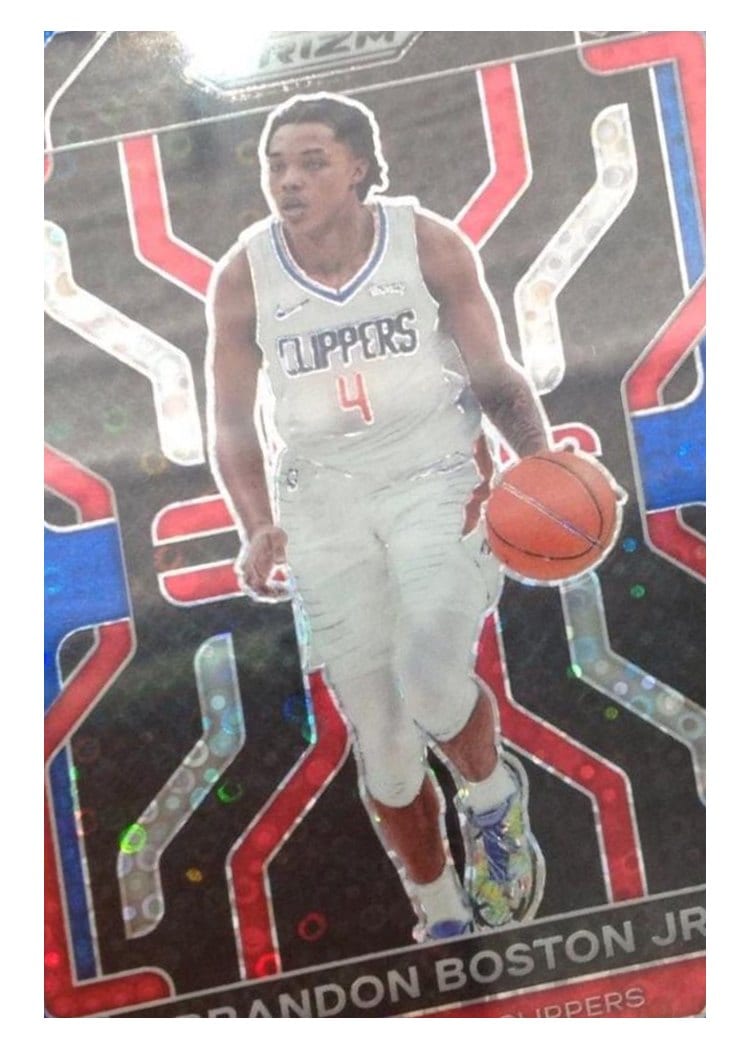 2021-22 Panini Prizm Base Set Brandon Boston Jr. #330 card