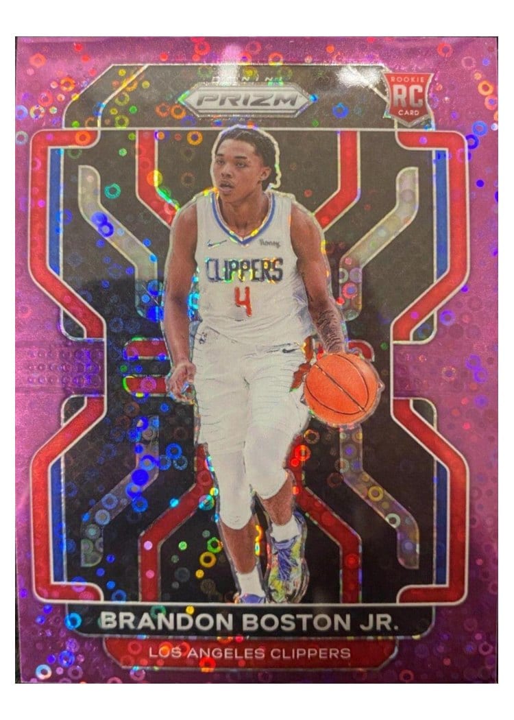 2021-22 Panini Prizm Base Set Brandon Boston Jr. #330 card